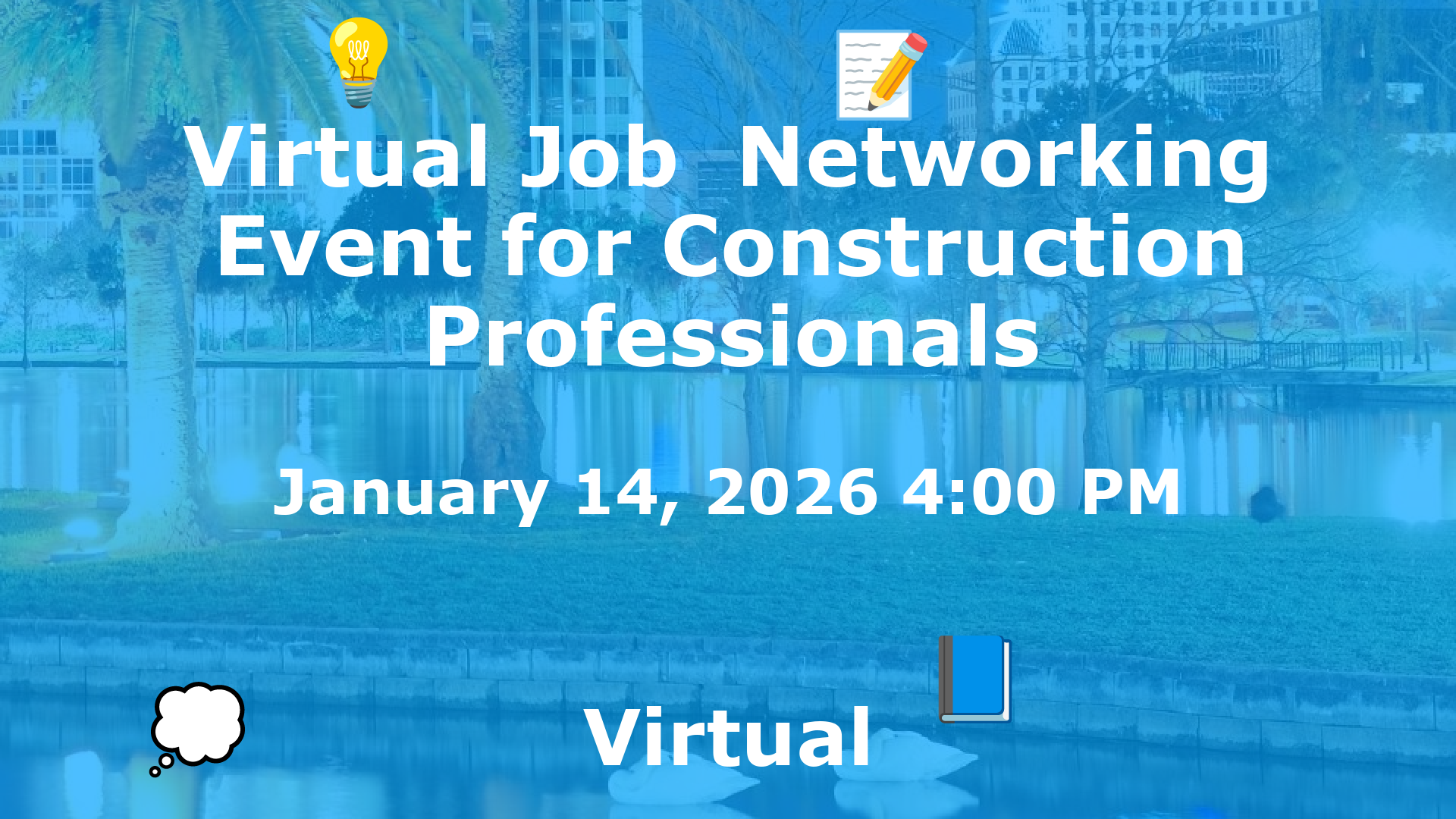 Virtual Job  Networking Event for Construction Professionals event image